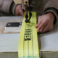 3tx1m gelb Polyester Gurtband Sling Sicherheitsfaktor 7: 1